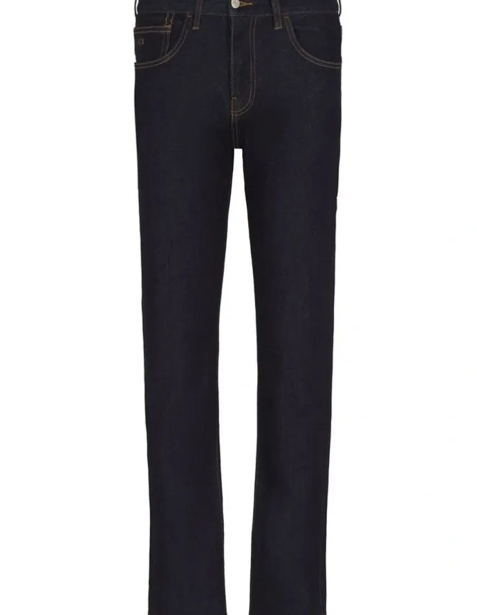 Armani Exchange Slim Fit 5 Pocket Denim in Dark Blue