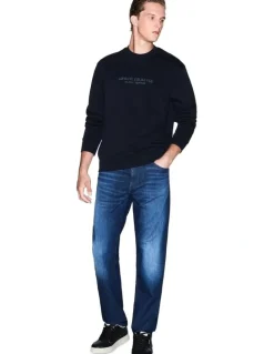 Armani Exchange Sweatshirt in Deep Navy