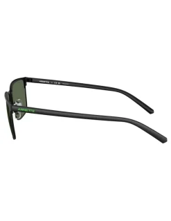 Arnette Hampere Metal Polarised Sunglasses in Black