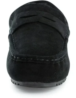 Aus Wooli Ugg Men Terrigal Cosy Moccas Black