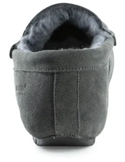 Aus Wooli Ugg Men Terrigal Cosy Moccas Grey