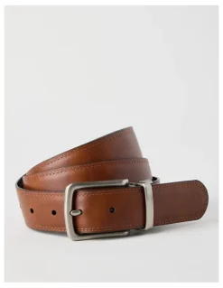 Basque Reversible Belt Black/Tan Belt Black/Tan