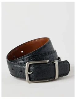 Basque Reversible Belt Black/Tan Belt Black/Tan