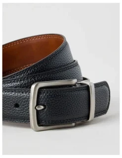 Basque Reversible Belt Black/Tan Belt Black/Tan