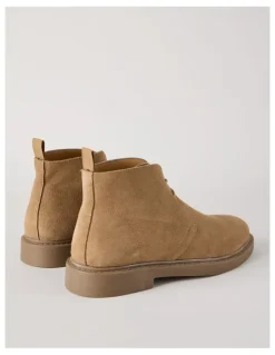 Basque Atlas Suede Chukka Boot in Sand