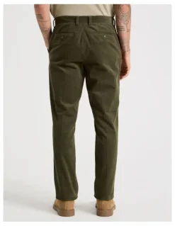 Basque Corduroy Pants in Olive