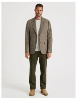 Basque Corduroy Pants in Olive