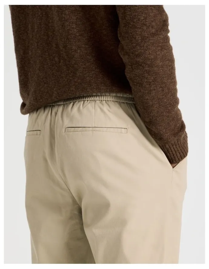 Basque Rugby Jogger Pant in Sand