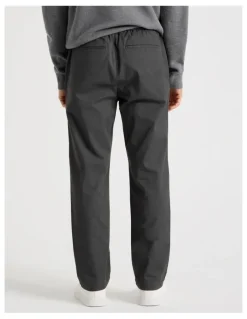 Basque Rugby Jogger Pants in Charcoal