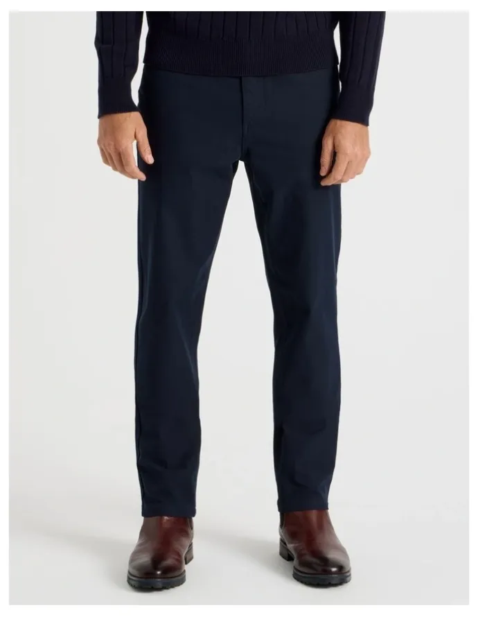 Basque Tech Twill Five Pocket Pants in Navy