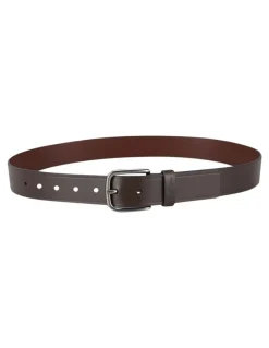 Ben Sherman Casual Belt in Dark Brown