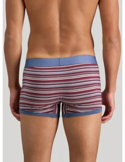 Bendon Man Bold Stripe Mens Trunk in Indigo/Fig Stripe