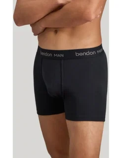 Bendon Man Cotton Classics Mens Trunk in Black