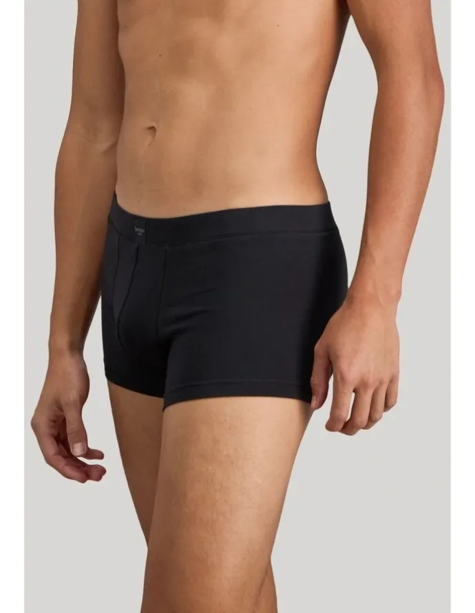 Bendon Man High Tech Cotton Mens Trunk in Black