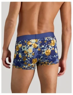 Bendon Man Retros Print Mens Trunk in Wild Camo Print