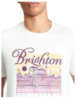 Ben Sherman Hidden Treasures Tee in Ivory