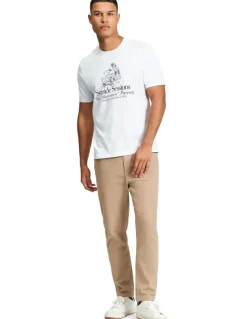 Ben Sherman Seaside Sessions Tee in White