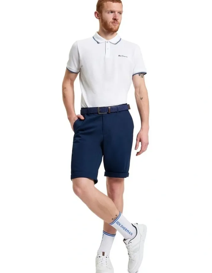 Ben Sherman Signature Chino Shorts in Dark Navy