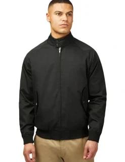 Ben Sherman Signature Harrington in Black