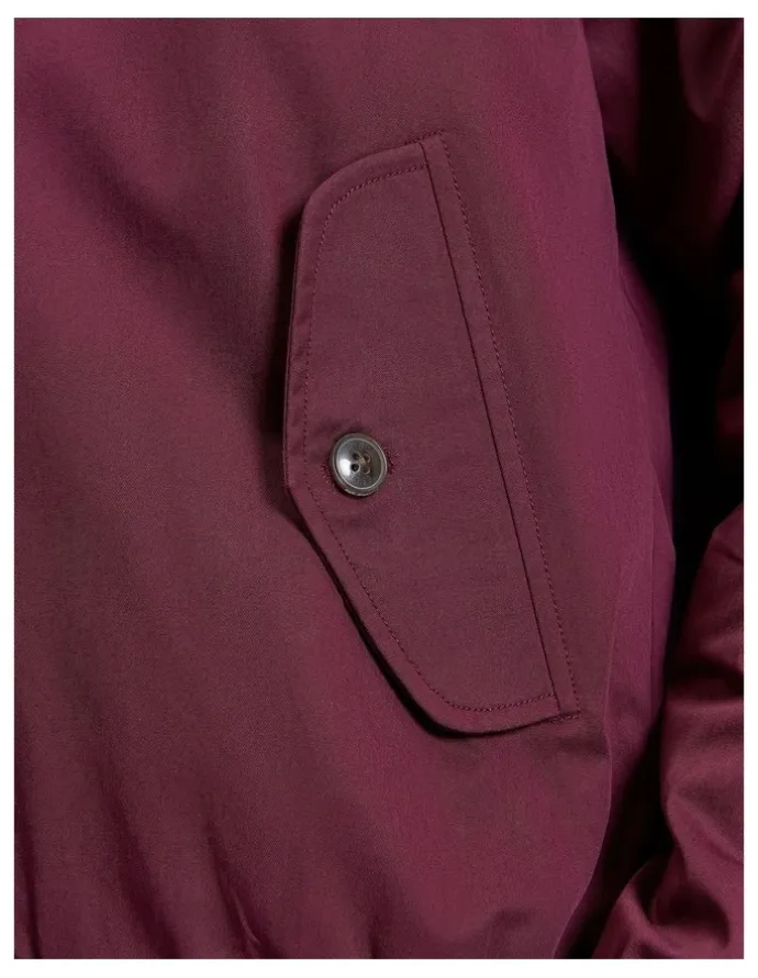 Ben Sherman Signature Harrington Jacket in Dark Wine