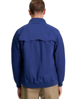 Ben Sherman Signature Harrington Jacket in Persian Blue
