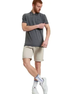Ben Sherman Signature Pique Polo Shirt in Charcoal