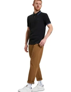 Ben Sherman Signature Pique Polo in Black