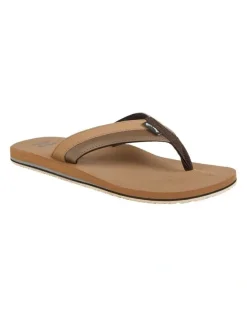 Billabong All Day Impact Thongs in Camel