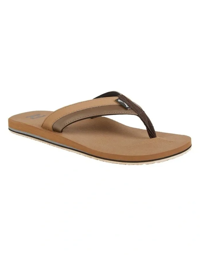Billabong All Day Impact Thongs in Camel