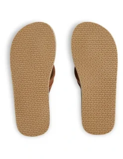 Billabong All Day Impact Thongs In Navy Tan