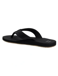 Billabong All Day Impact Thongs in Stealth