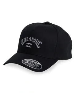 Billabong Arch Flexfit 110 Snapback Cap In Black
