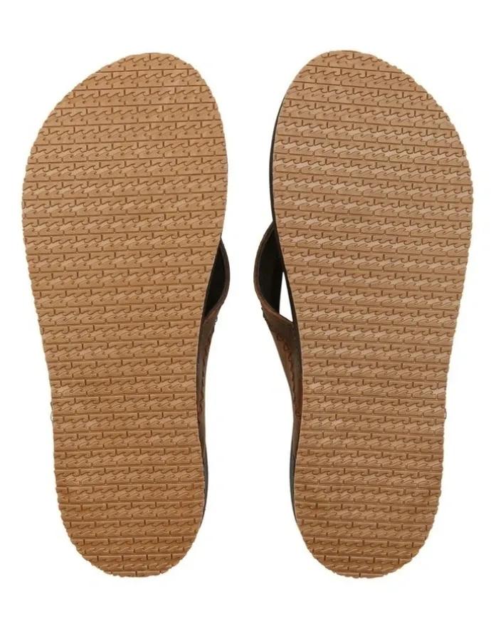 Billabong Brunswick Leather Sandals in Black