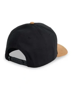 Billabong Stacked Cap in Black/Tan