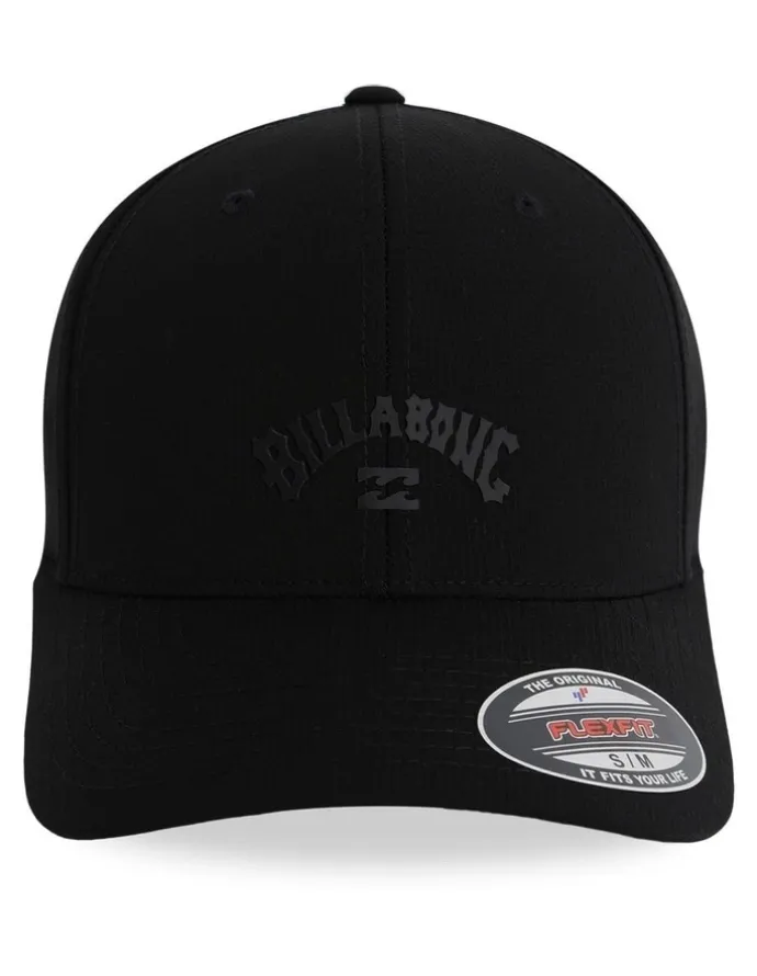 Billabong Surftrek Ripstop Flexfit Cap in Black