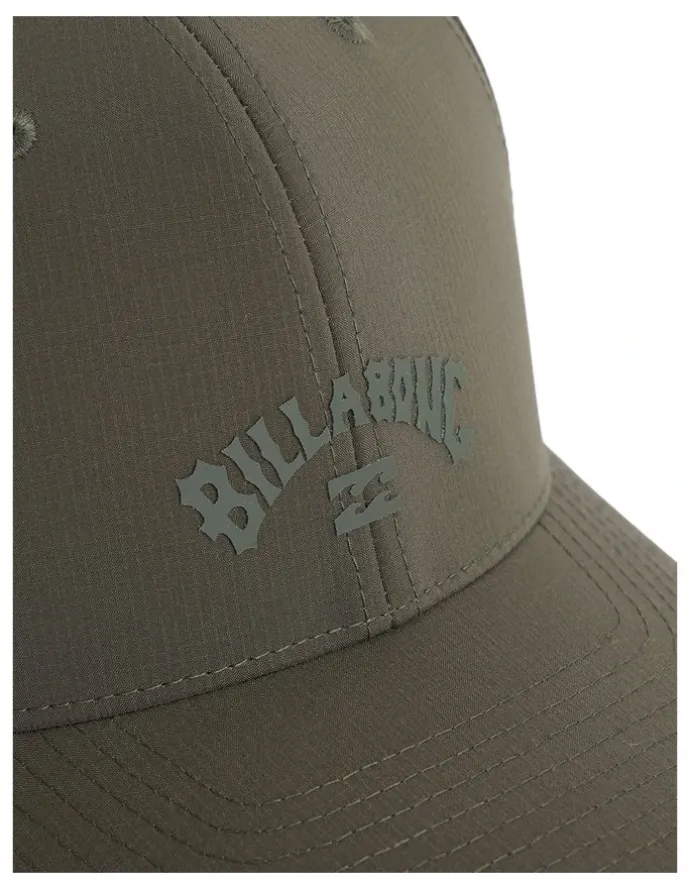 Billabong Surftrek Ripstop Flexfit Cap In Military