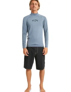Billabong All Day Arch Long Sleeve Rash Vest in Assorted