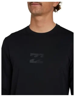 Billabong All Day Wave Long Sleeve Surf Shirt Stealth