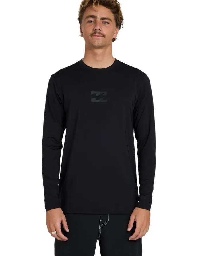 Billabong All Day Wave Long Sleeve Surf Shirt Stealth