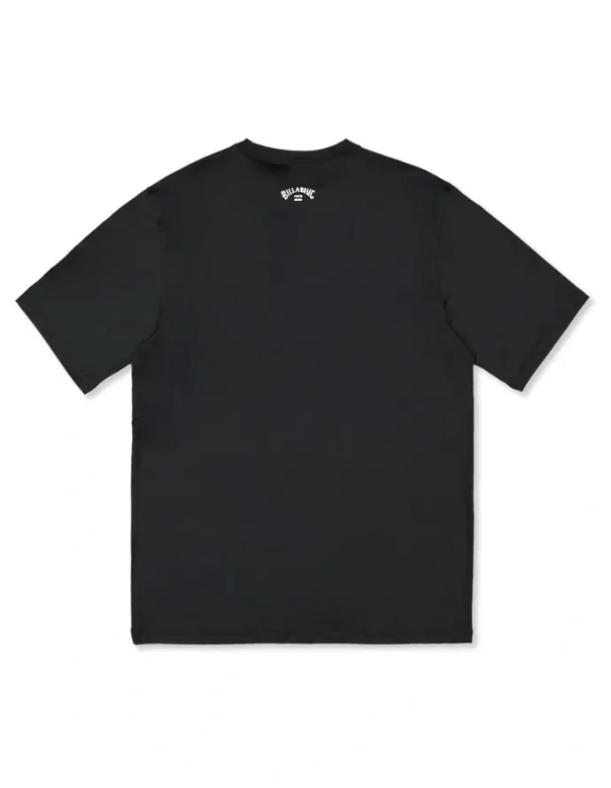BILLABONG All Day Wave Surf T-shirt in Black