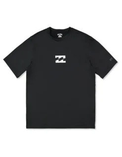 BILLABONG All Day Wave Surf T-shirt in Black