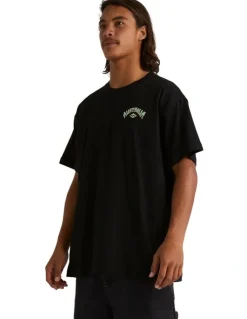Billabong Aus Arch T-Shirt in Black