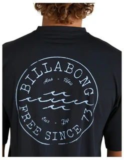 Billabong Big Wave Daz Rash Vest in Black