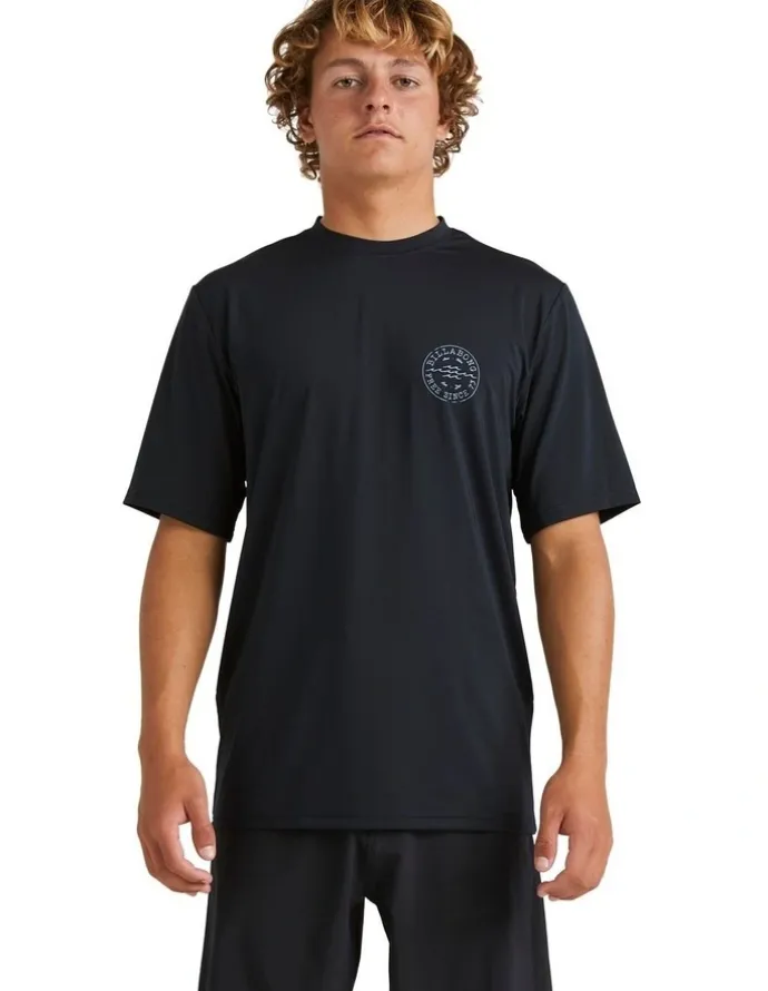 Billabong Big Wave Daz Rash Vest in Black