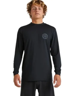 Billabong Big Wave Daz Rash Vest in Black