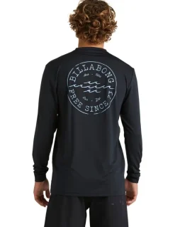 Billabong Big Wave Daz Rash Vest in Black