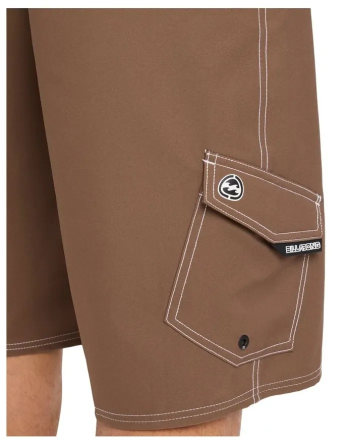 BILLABONG Bio OG Performance Boardshorts 22 in Mocha