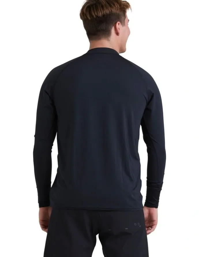 Billabong Boxed Arch Rash Vest in Black