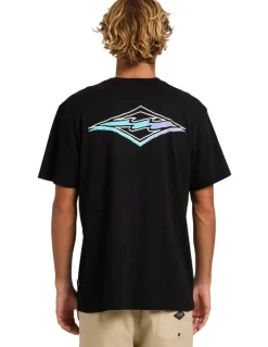 Billabong Crayon Wave Premium T-Shirt in Black