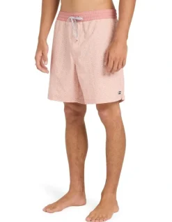BILLABONG Good Times Layback Boardshorts 16 in Vintage Pink